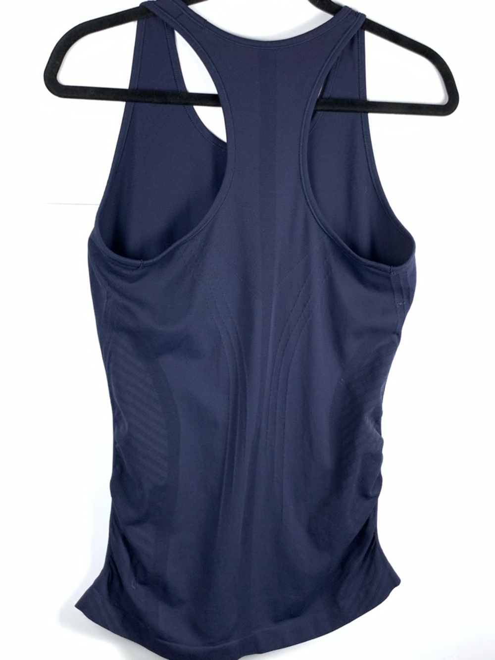 Athleta Navy Racerback Tank Top Women’s Small Athletic Workout Yoga Gym - Picture 9 of 12